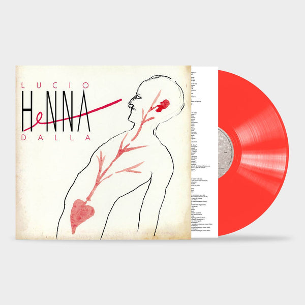 DALLA LUCIO - HENNA - 180GR LIMITED NUMBERED RED VINYL EDITION - LP