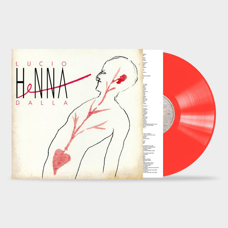 DALLA LUCIO - HENNA - 180GR LIMITED NUMBERED RED VINYL EDITION - LP