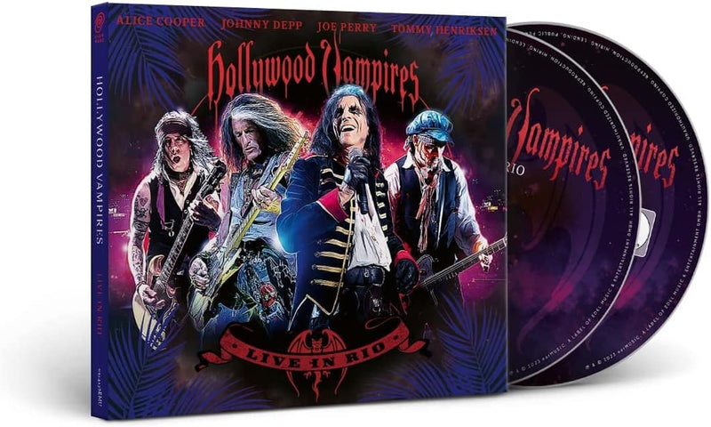 HOLLYWOOD VAMPIRES - LIVE IN RIO (CD + BLU-RAY) - CD