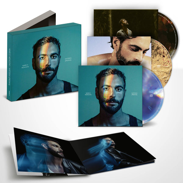 MENGONI MARCO - MATERIA (PRISMA) CON MATERIA (TERRA) E (PELLE) 3CD GREEN BOX PLASTIC FREE 100% - CD