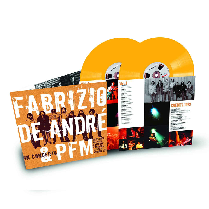 DE ANDRE' FABRIZIO - FABRIZIO DE ANDRE' & P.F.M. IN CONCERTO (180 GR.) - LP