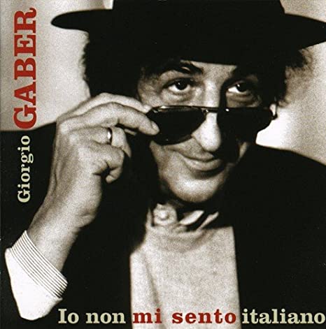 GABER GIORGIO - IO NON MI SENTO ITALIANO - colored vinyl numered ltd. Ed. - LP