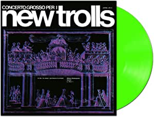 NEW TROLLS - CONCERTO GROSSO - LP 180 GR. CLEAR GREEN VINYL GATEFOLD SLEEVE LTD.ED. - LP