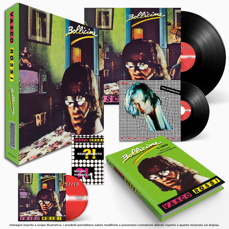 ROSSI VASCO - BOLLICINE 40 RPLAY (CD+LP+7''+LIBRO) - LP