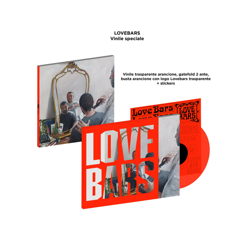 COEZ /FRAH QUINTALE - LOVEBARS - VINILE ARANCIONE LTD.ED. - LP