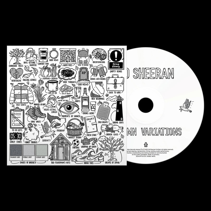 SHEERAN ED - AUTUMN VARIATIONS - CD DIGIPACK LTD.ED - CD