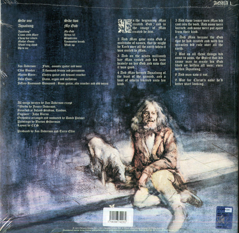 JETHRO TULL - AQUALUNG (New Stereo Mix) - LP