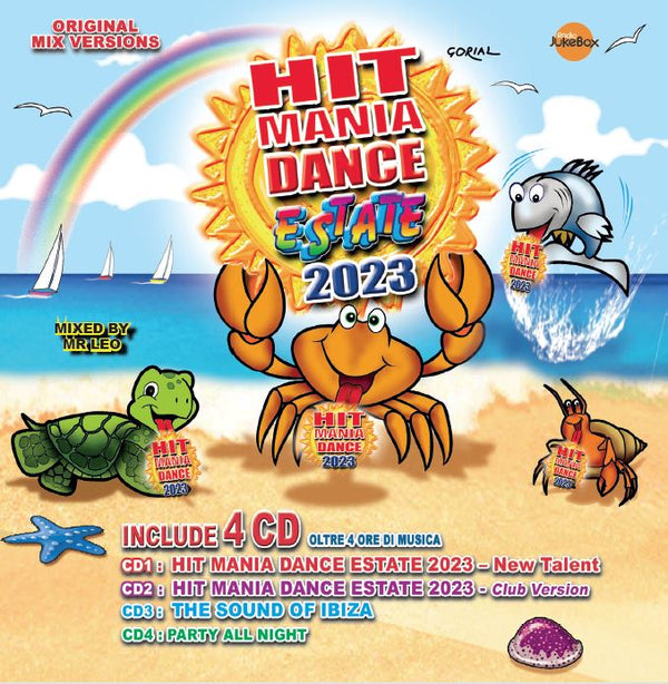 AA.VV. - HIT MANIA DANCE ESTATE 2023 - 4CD - CD