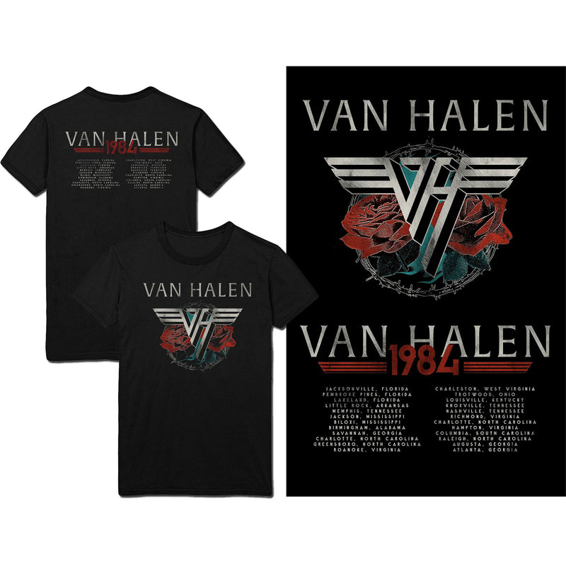 VAN HALEN- 84 TOUR (BACK PRINT)