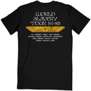 IRON MAIDEN- POWERSLAVE WORLD SLAVERY TOUR (BACK PRINT) - T-SHIRT