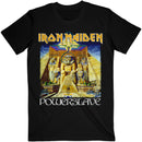 IRON MAIDEN- POWERSLAVE WORLD SLAVERY TOUR (BACK PRINT) - T-SHIRT