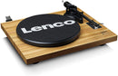 GIRADISCHI LENCO (LS-500 WOOD) CON 2 DIFFUSORI SEPARATI BLUETOOTH 2X30 WATTT)
