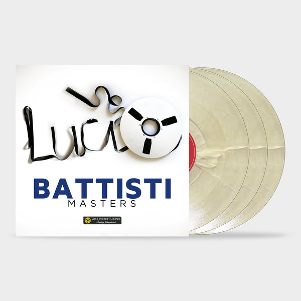 BATTISTI LUCIO - MASTERS - 180GR CLEAR MIX WHITE VINYL EDITION - LP