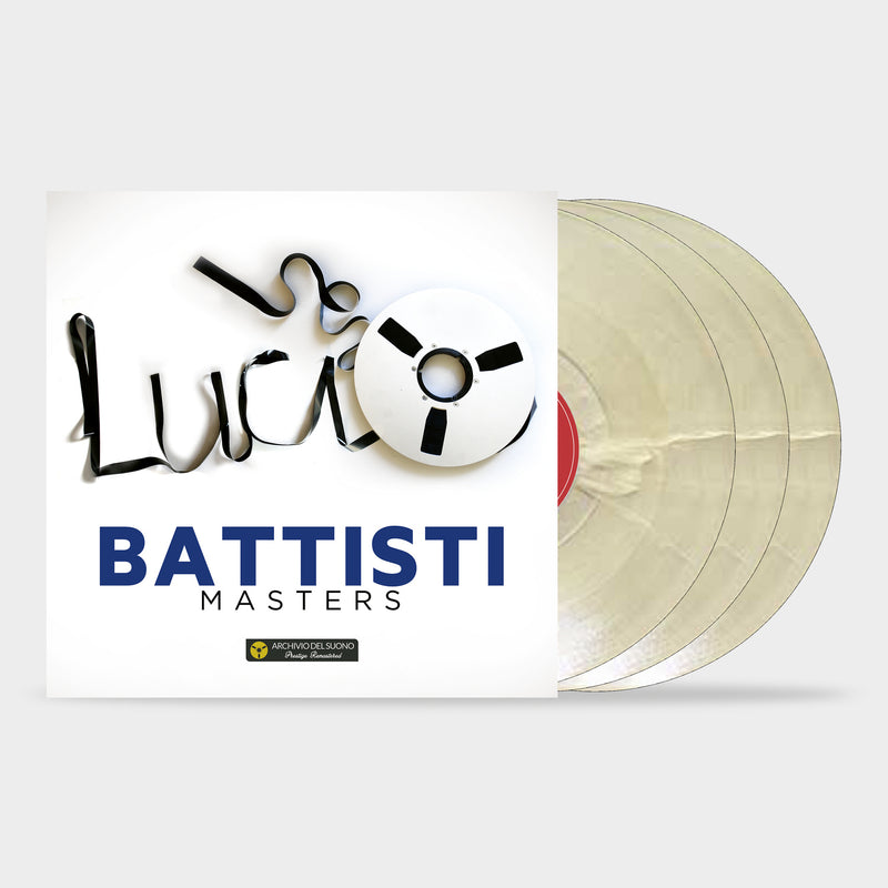 BATTISTI LUCIO - MASTERS - 180GR CLEAR MIX WHITE VINYL EDITION - LP