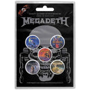 MEGADETH - VIC RATTLEHEAD - SPILLA BOTTONE