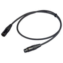 CAVO MICROFONICO  XLRM/XLRF - PROEL CHL250LU10 - 10MT