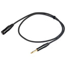 CAVO MICROFONICO  XLRM/JMM - PROEL CHL220LU6 - 6MT