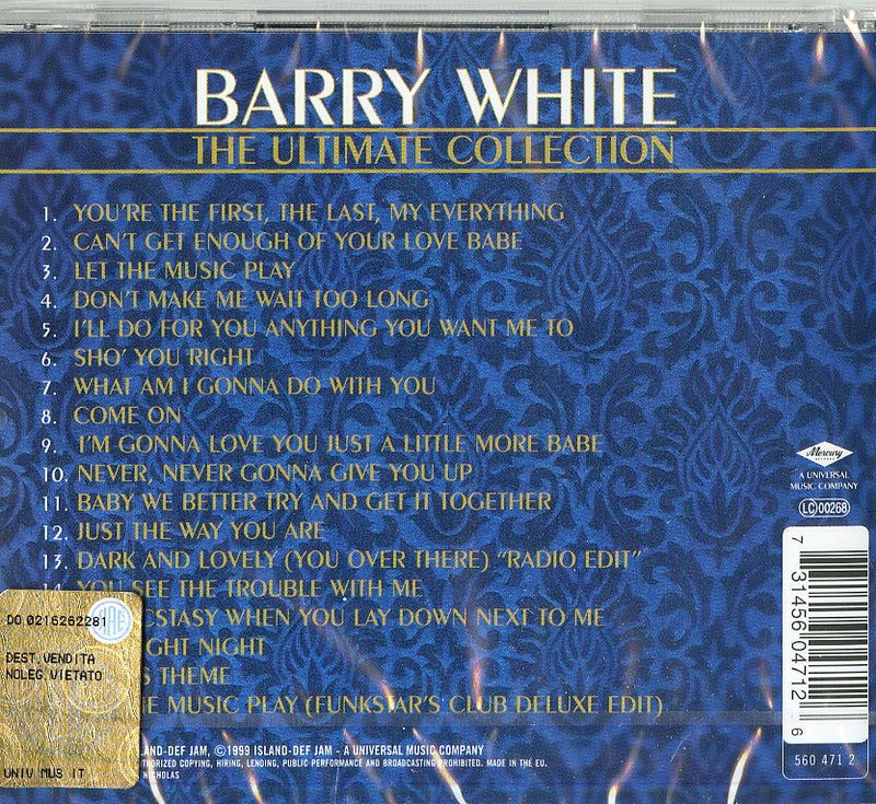 Barry White - The Ultimate Collection