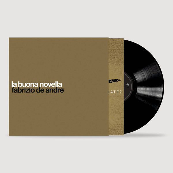 DE ANDRE' FABRIZIO - LA BUONA NOVELLA (LP NERO 180 GR. + NUOV - LP