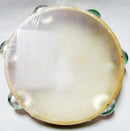 TAMBURELLO PELLE 6 PIATTELLI 22CM