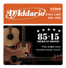 CORDE CHITARRA ACUSTICA D ADDARIO EZ900