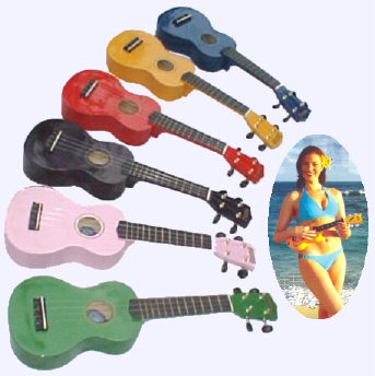 UKULELE MAHALO SOPRANO VERDE CON BORSA